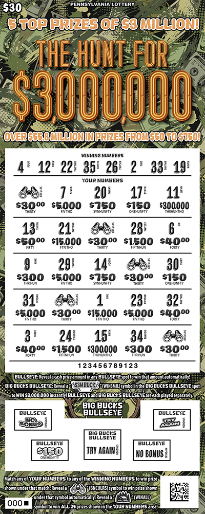 The Hunt for $3,000,000