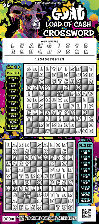 Goat Load of Cash Crossword