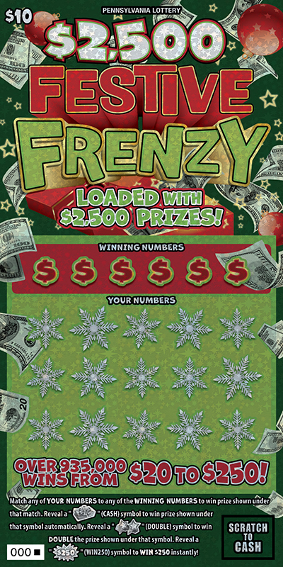 $2,500 Festive Frenzy
