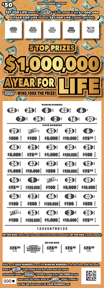 $1,000,000 a Year for Life