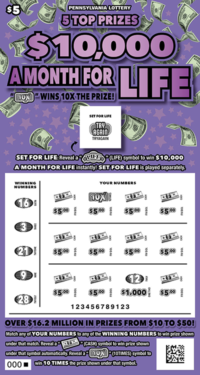 $10,000 a Month for Life