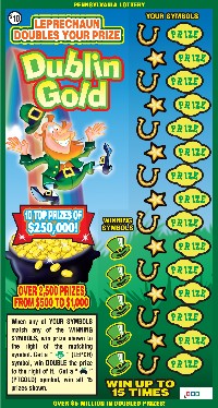 Play PA Lottery Scratch-Offs - Dublin Gold