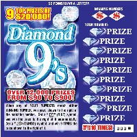 Play PA Lottery Scratch-Offs - Diamond 9's