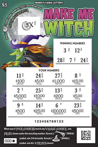 Play PA Lottery Scratch-Offs - Make Me Witch