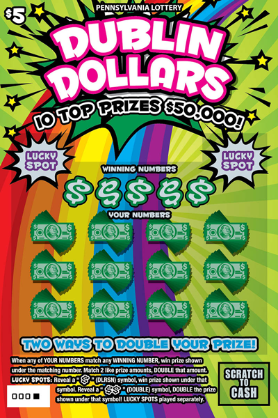 Play PA Lottery Scratch-Offs - Dublin Dollars